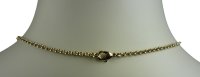 Halskette Gliederkette Bronze